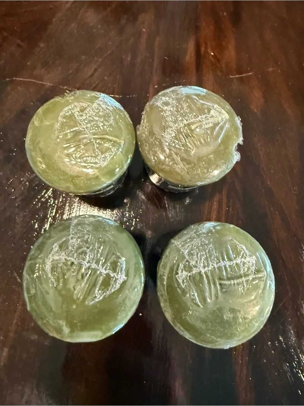 Yankee Candle Mistletoe Green Votive Samplers (Set of 4)